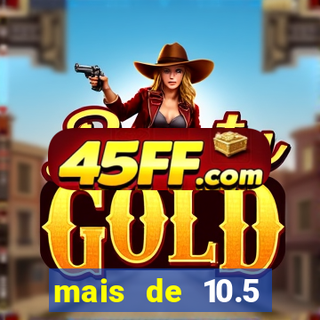 mais de 10.5 escanteios o que significa